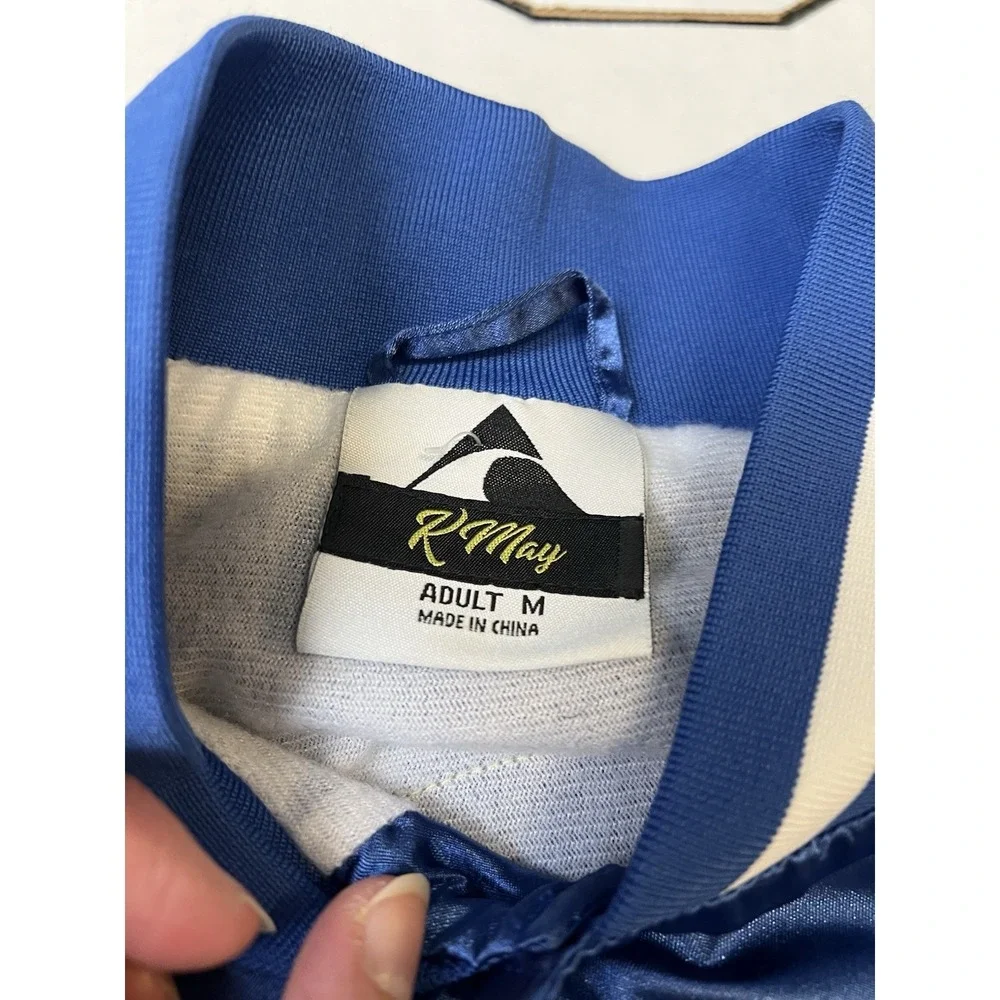Dubs City Warriors Retro Upcycled Varsity Jacket Men's M K May
